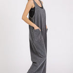 Mineral Wash Jumpsuit - 2 Colors! - The Nines