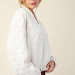 Quilted Bomber Jacket - 4 colors! - The Nines