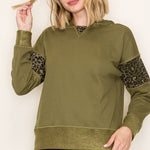 Animal Detail French Terry Pullovers - 2 Colors! - The Nines