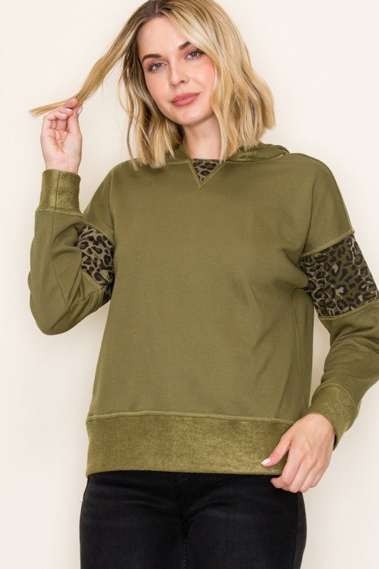 Animal Detail French Terry Pullovers - 2 Colors! - The Nines