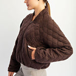 Quilted Bomber Jacket - 4 colors! - The Nines