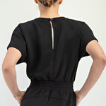 Scuba Short Sleeve Jumpsuit - The Nines