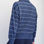 Scuba Striped Quarter Zip - 2 Colors! - The Nines