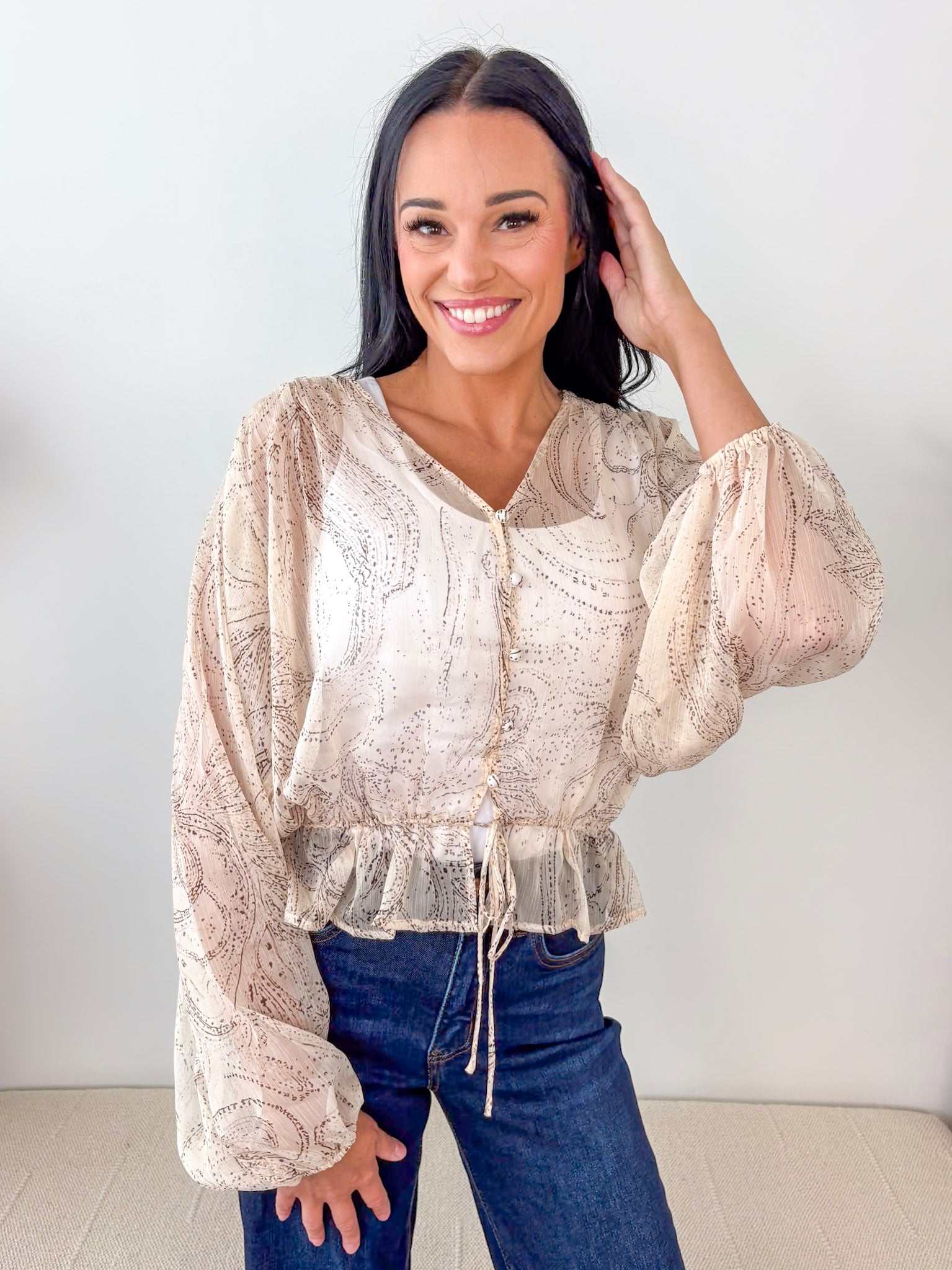 Sycamore Paisley Top - The Nines