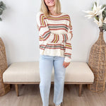 Tri-Striped Sweater - The Nines