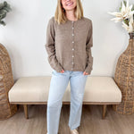 Freja Floral Button Cardigan - The Nines