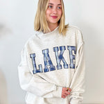 Reversible Lake & Mountain Mock Neck Pullover - The Nines