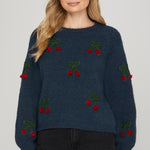 Cherry Sweater - 2 Colors! - The Nines