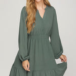 Quinn Long Sleeve Dress - 2 Colors! - The Nines