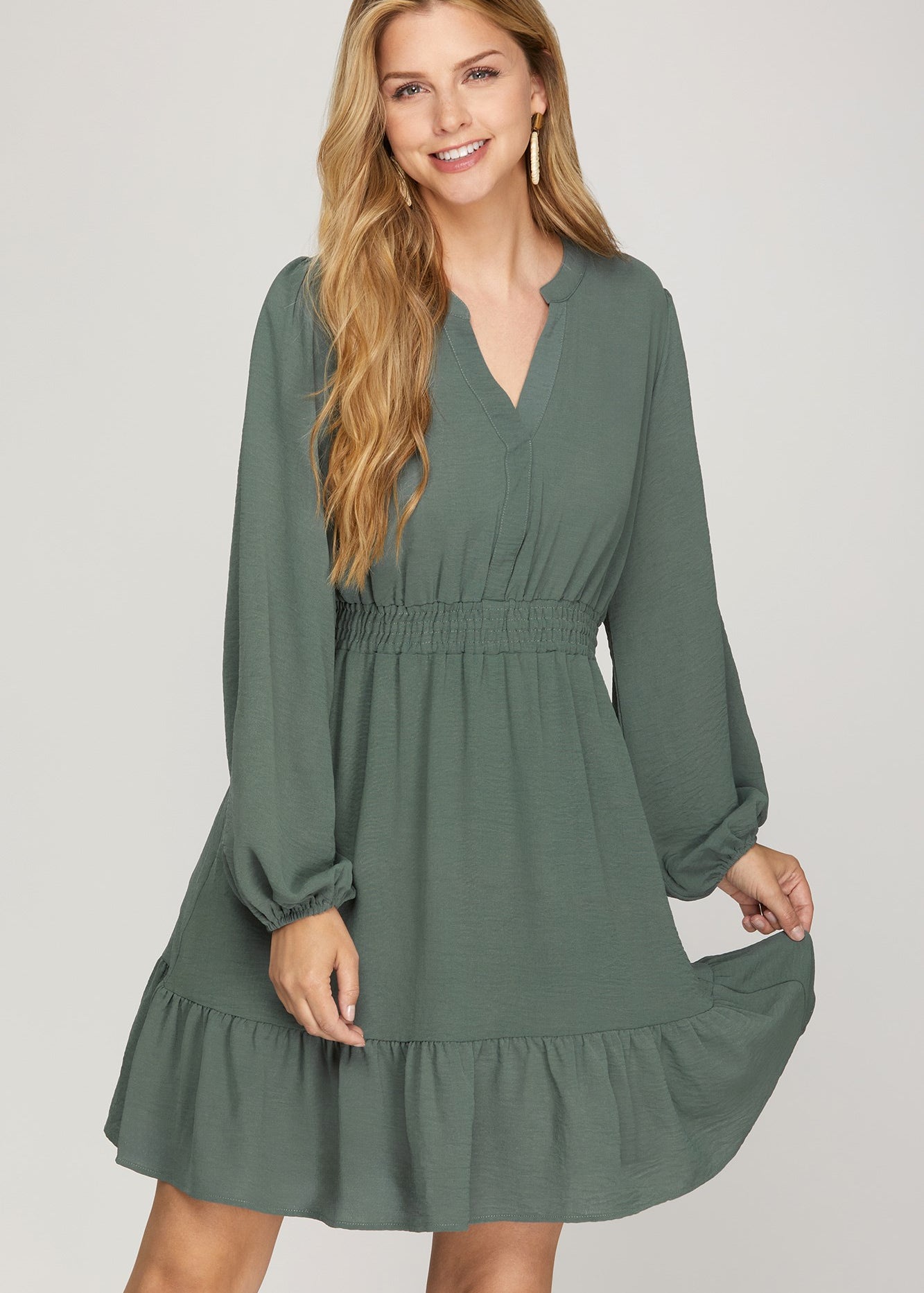 Quinn Long Sleeve Dress - 2 Colors! - The Nines