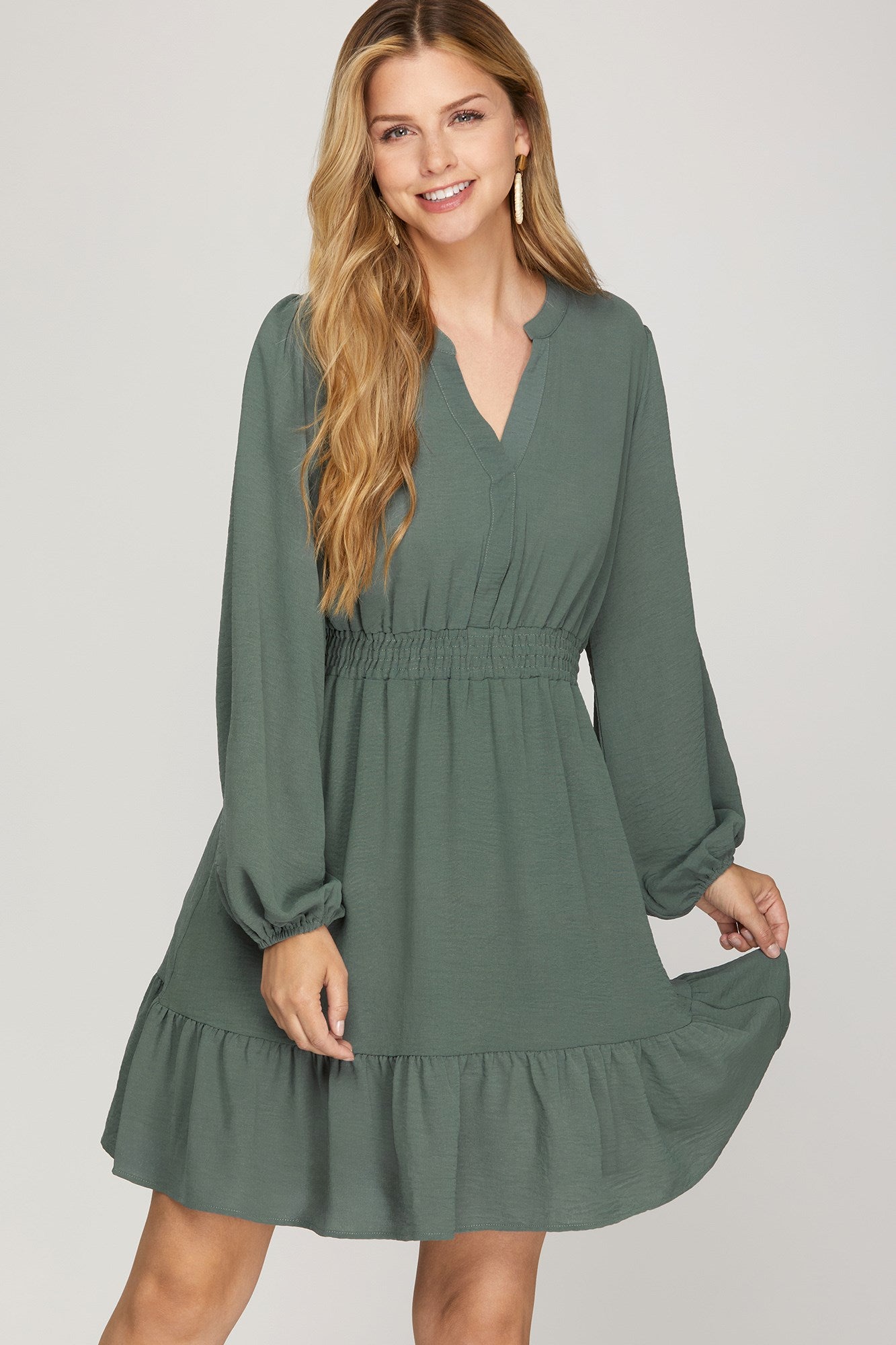 Quinn Long Sleeve Dress - 2 Colors! - The Nines