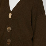 Emmy Gold Button Cardigan - FINAL SALE! - The Nines