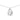 Teardrop Necklace - Silver - The Nines
