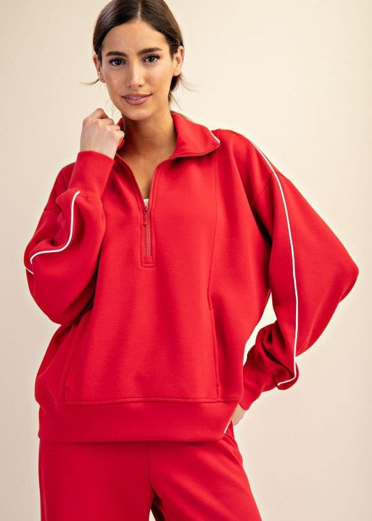 Sporty Scuba Quarter Zip Pullovers - 3 Colors! - The Nines