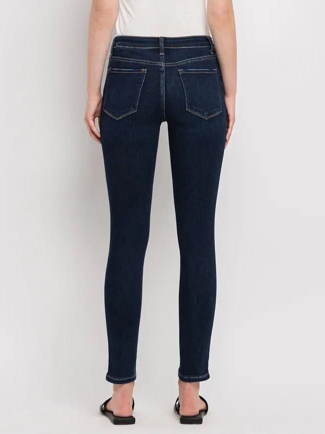 Lovervet Midrise Ankle Skinny Jeans - The Nines
