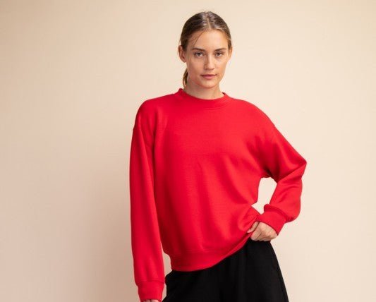 Scuba Mock Neck Sweatshirt - 7 Colors! - The Nines