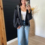 Multi Fabric Shacket - 2 colors! - The Nines