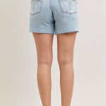 Judy Blue Mr Dad Short Medium Blue - The Nines