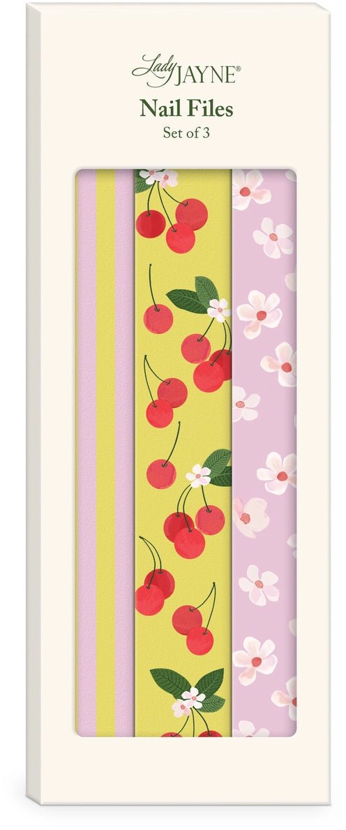 Fruit & Fleur Cherries Nail Files - The Nines
