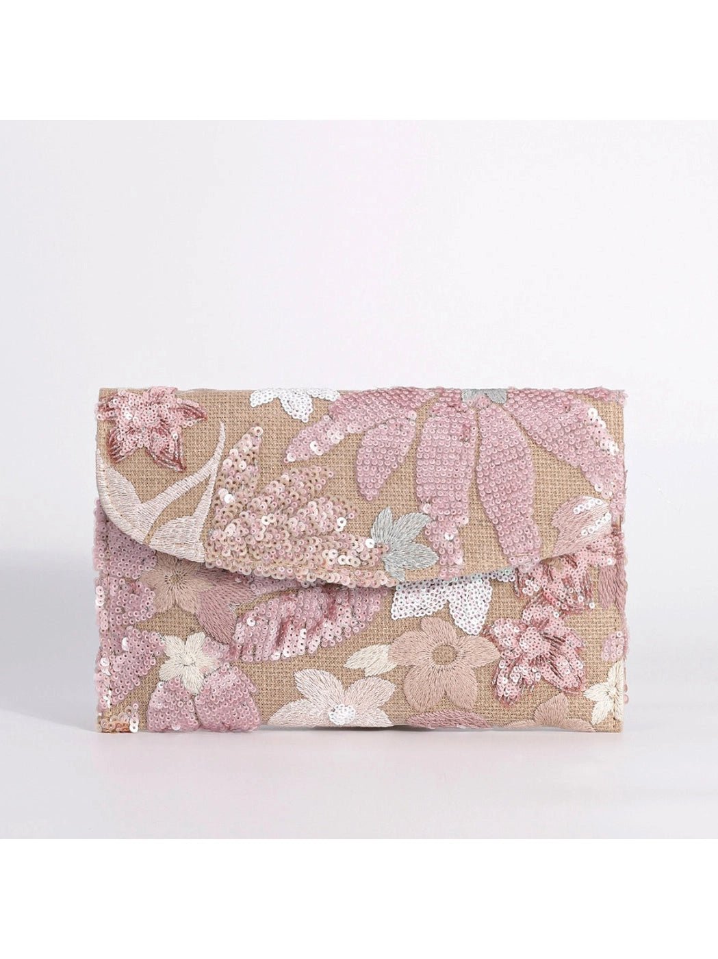 Elegant Floral Clutch - The Nines