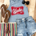 "It’s Lake Time" Tank - The Nines