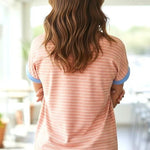 Ella Soft Contrast Tee - 2 Colors! - The Nines