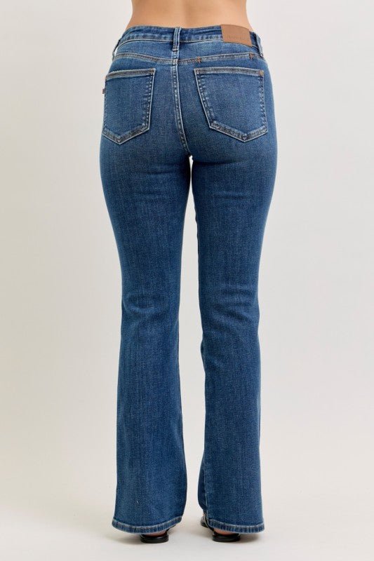 Judy Blue Mr. Bootcut Side Slit W/ Cell Phone Back Pocket - The Nines