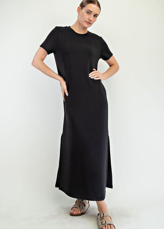 Scuba Maxi Dresses - 4 Colors! - The Nines