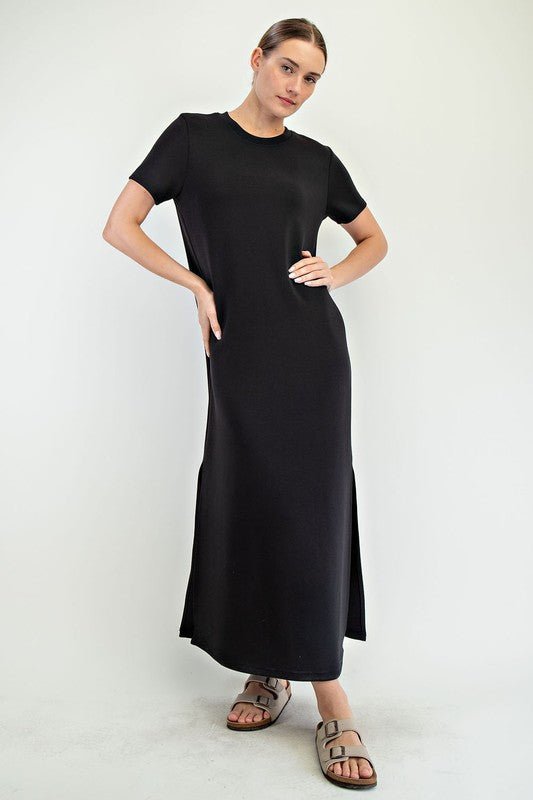 Scuba Maxi Dresses - 4 Colors! - The Nines