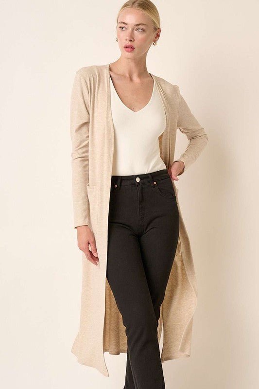 Ribbed Knit Cardigan - 2 Colors! - The Nines