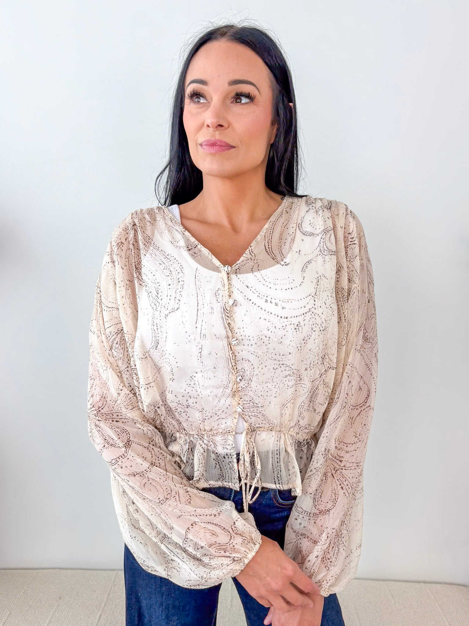 Sycamore Paisley Top - The Nines