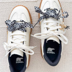 Sorel ONA AVE Charm Sneaker - Snow & Black - The Nines
