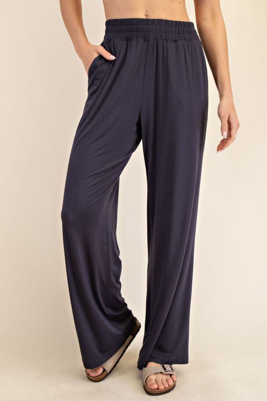 Wide Leg Lounge Pant - 2 Colors! - The Nines