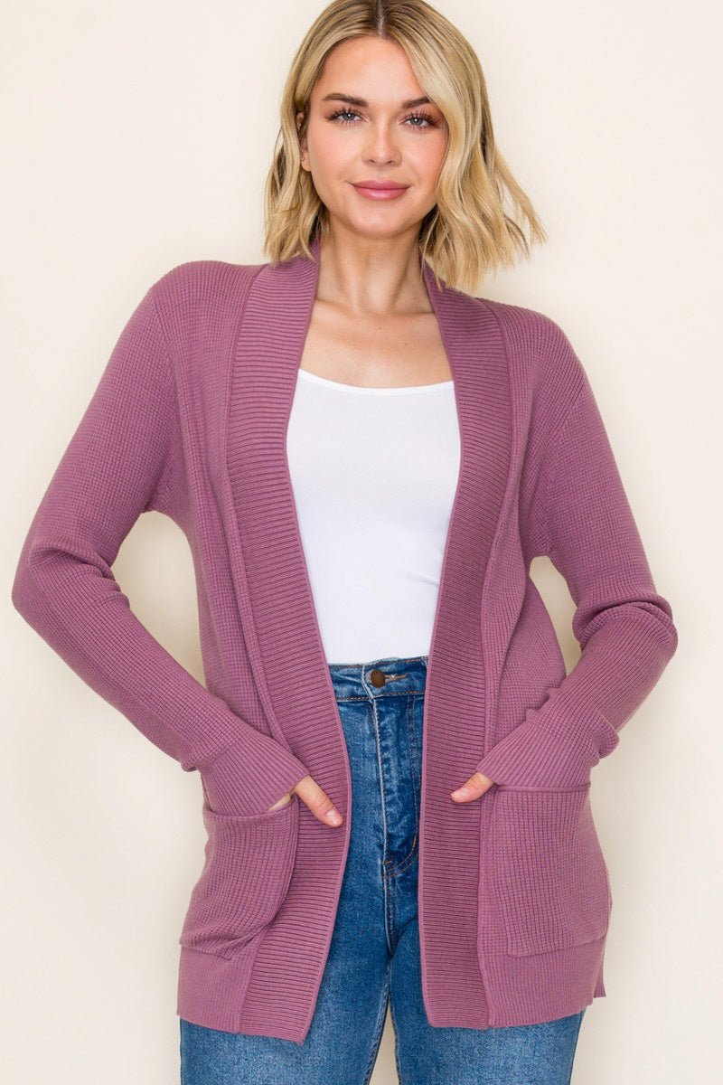 Ellie Pocket Cardigan - 4 Colors! - The Nines