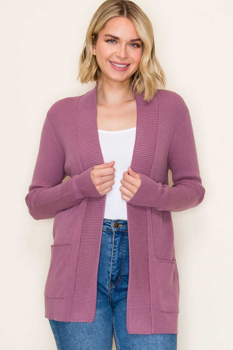 Ellie Pocket Cardigan - 4 Colors! - The Nines