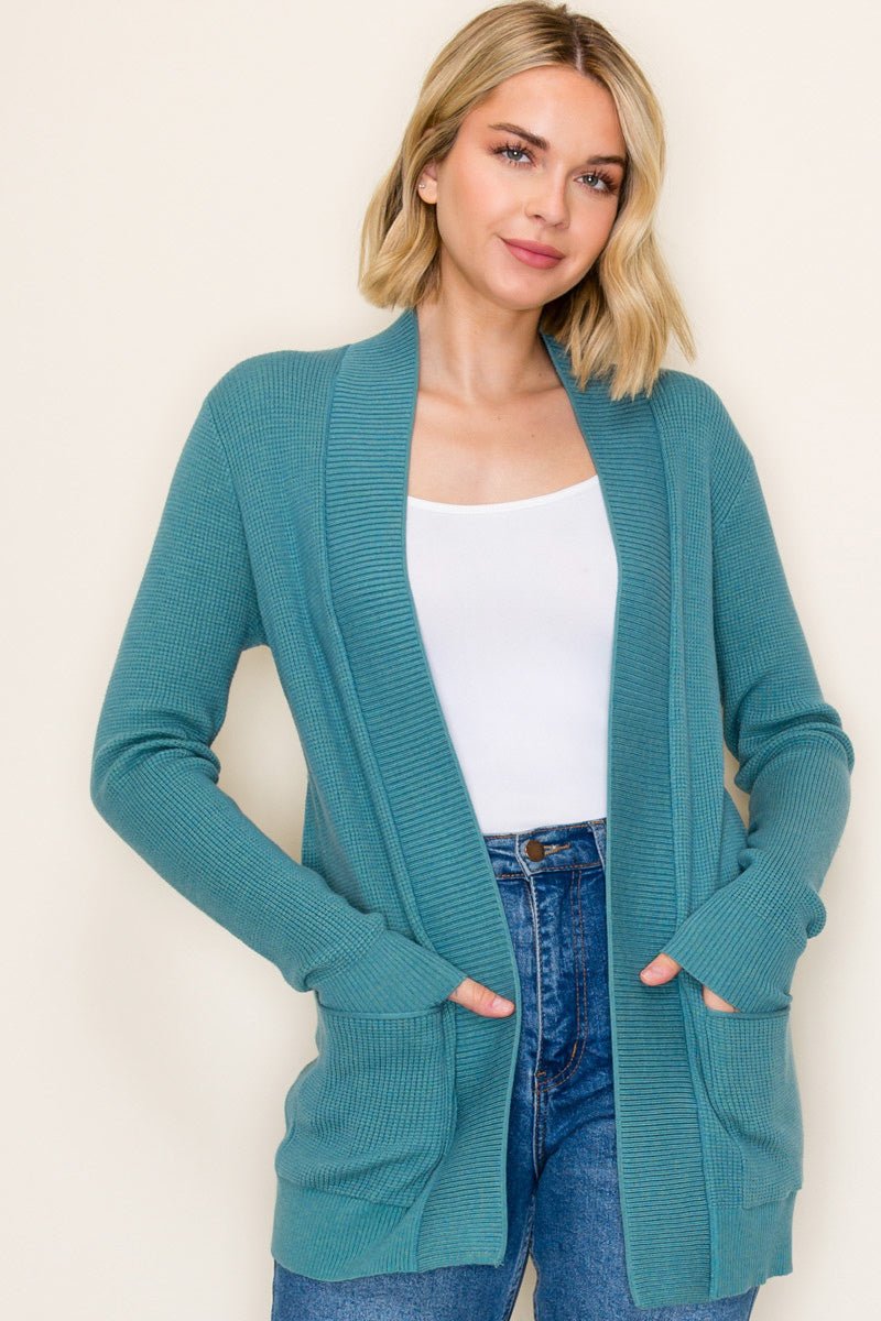 Ellie Pocket Cardigan - 4 Colors! - The Nines