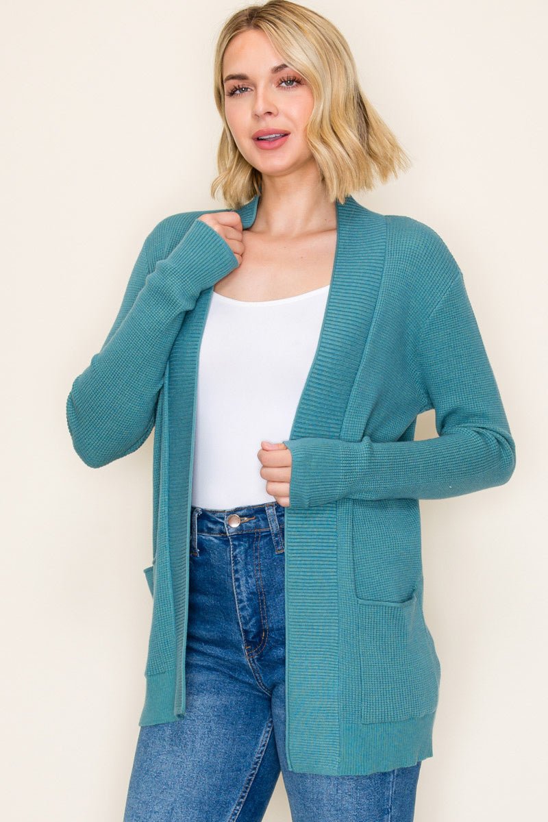 Ellie Pocket Cardigan - 4 Colors! - The Nines