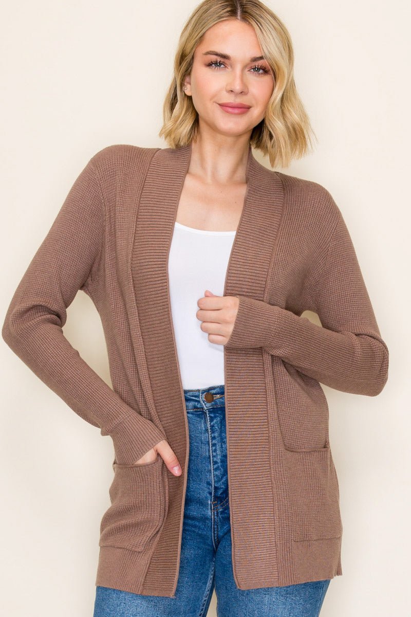 Ellie Pocket Cardigan - 4 Colors! - The Nines