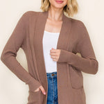 Ellie Pocket Cardigan - 4 Colors! - The Nines