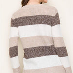 Striped Pullover Sweater - 3 Colors! - The Nines