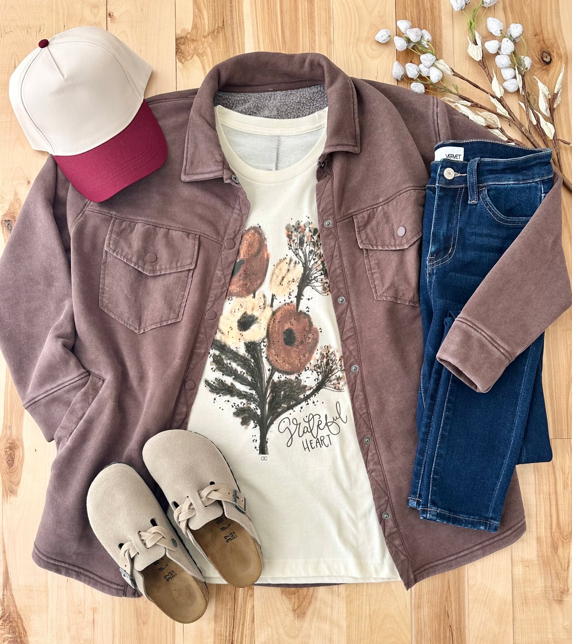 Grateful Heart Tee - The Nines