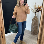 Mono B Waffle Pullover - 2 colors! - The Nines