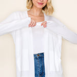 Soft & Lightweight Cardigan - 2 Colors! - The Nines