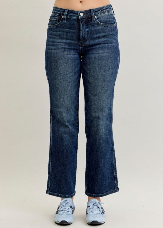 Judy Blue Classic Dark Wash Straight - The Nines