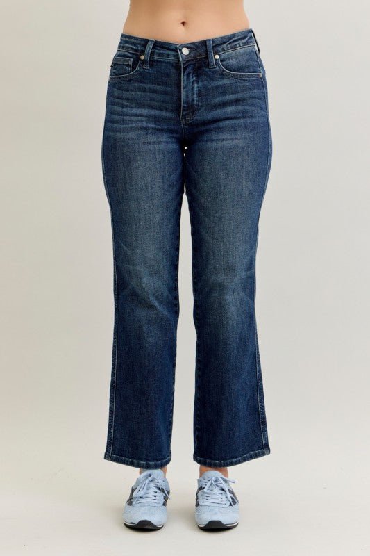 Judy Blue Classic Dark Wash Straight - The Nines