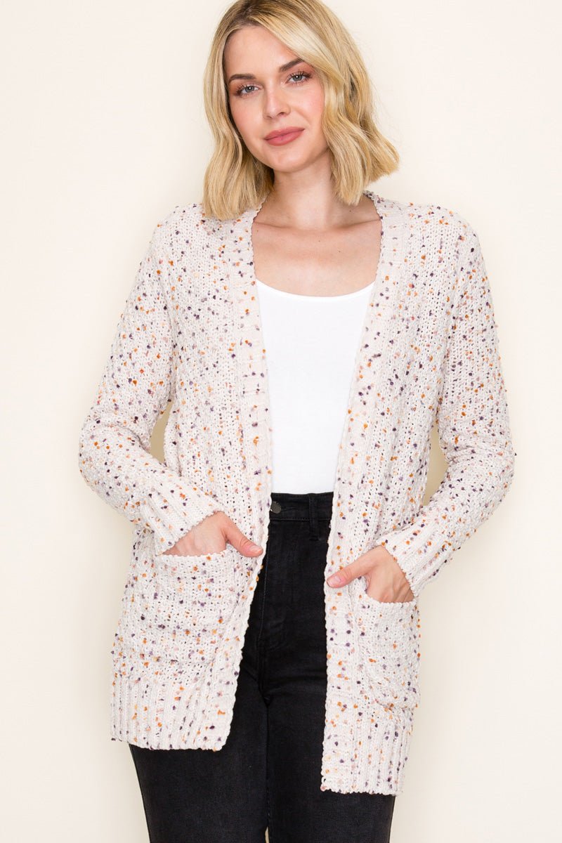 Cozy Confetti Cardigan - FINAL SALE! - The Nines