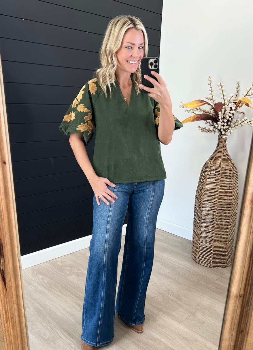 Risen Midrise Wide Leg Jean - The Nines