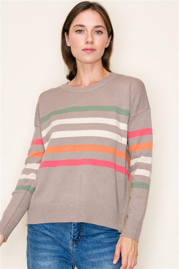 Dreaming Of Home Striped Sweaters - 2 Colors!