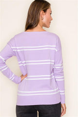 The Annie Textured Striped Pullovers - 3 Colors!