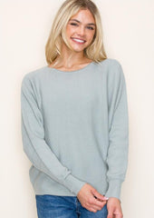 Vertically Textured Dolman Tops - 3 colors!